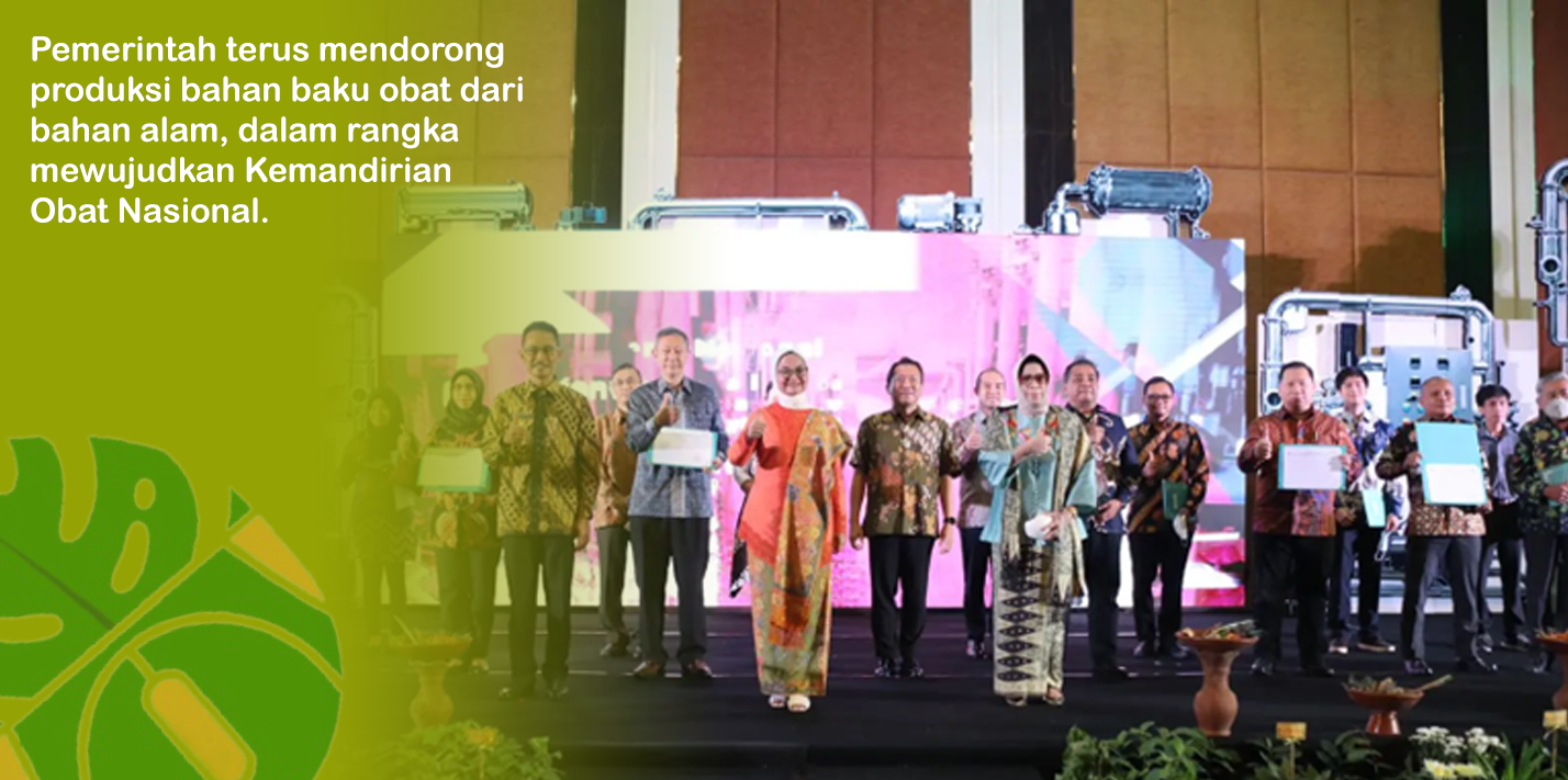 Pemerintah Dorong Produksi Bahan Baku Obat Bahan Alam untuk Kemandirian Nasional